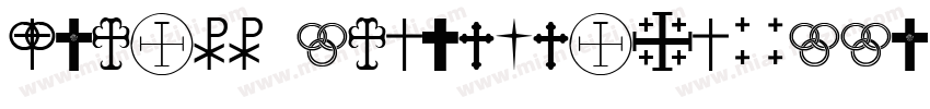 XCross TraditionalTTC字体转换